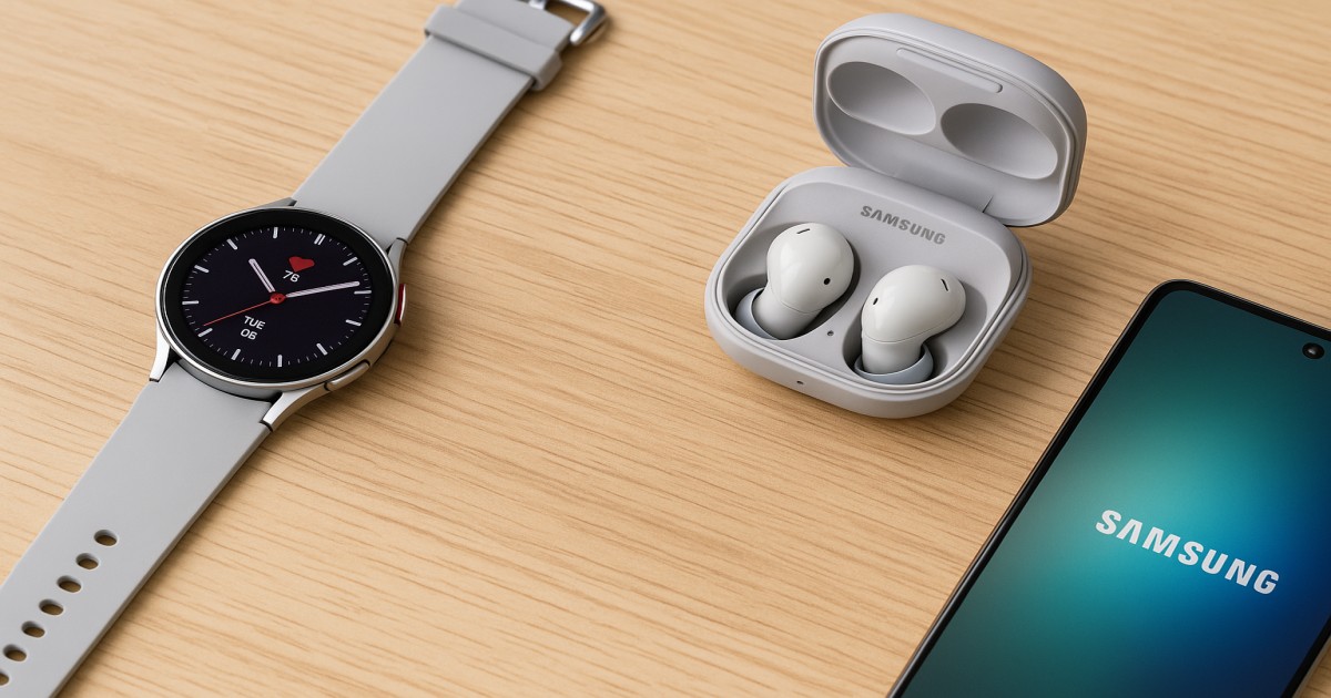 Image of Samsung Gadgets Watches Buds and Phone